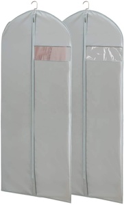 Protectores de <span class=keywords><strong>tela</strong></span> Oxford con funda antipolvo colgante <span class=keywords><strong>bolsa</strong></span> de <span class=keywords><strong>ropa</strong></span> con gancho para vestido de armario y <span class=keywords><strong>ropa</strong></span> - Product Image 5
