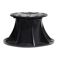 Support de terrasse réglable en plastique étanche 110-190 mm pour carreaux de porcelaine, base en PP, installation facile