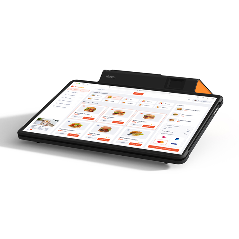 Noryox NB11R 4 + 64 ГБ беспроводной Wi-Fi Pos Бесплатный планшет Sdk Android 13 Pos 11 дюймов мобильный терминал Pos с термопринтером 80 мм