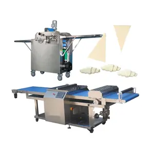 Machine à croissants prix usine laminoir à pâte pour usine de pain ligne de production de croissants