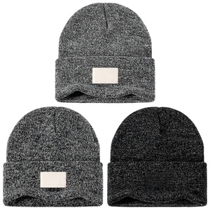 RTS Winter Knitted Beanie <b>Hat</b> for Women Factory 100% Acrylic Knit Common Beach Travel Use Wholesale - Product Image 3