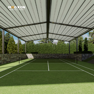 Treo tường có thể thu vào mái PVC với tán không thấm nước và đèn LED cho sân vườn hoặc sân thượng sử dụng - Product Image 5