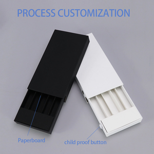 Tùy chỉnh in ấn con bằng chứng kháng Khóa Báo Chí nút cứng nhắc Hộp 5 công viên Pre CuộN trượt ngăn kéo xì gà Hộp bao bì - Product Image 3
