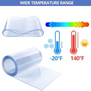 Tira <span class=keywords><strong>de</strong></span> plástico antiinsectos para puerta <span class=keywords><strong>de</strong></span> cuarto frío barata, rollos <span class=keywords><strong>de</strong></span> tira <span class=keywords><strong>de</strong></span> cortina transparente <span class=keywords><strong>de</strong></span> PVC flexible - Product Image 4