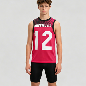 Jersey Sepak Bola 7v7 Sublimasi Remaja Warna Cerah Tahan Luntur Seragam Sepak Bola 7v7 - Product Image 1