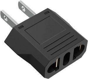 <span class=keywords><strong>Adaptateur</strong></span> de <span class=keywords><strong>prise</strong></span> de courant Europe vers États-Unis, lot de 2, convertisseur de voyage électrique de l'Europe vers l'Amérique, <span class=keywords><strong>le</strong></span> <span class=keywords><strong>Canada</strong></span>, <span class=keywords><strong>le</strong></span> Mexique - Product Image 2