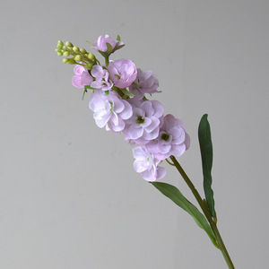 Fleurs artificielles en gros M-1066, Delphinium Ajacis violet de 52 cm, fleur à tige unique, fleur <span class=keywords><strong>violette</strong></span> pour <span class=keywords><strong>la</strong></span> décoration de table et de <span class=keywords><strong>la</strong></span> maison - Product Image 6