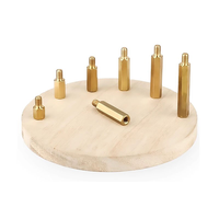 Entretoises hexagonales mâles-femelles en acier inoxydable M2, M2.5, M3, M4, M5, M6 pour support de carte PCB, avec vis de fixation à filetage mâle-femelle