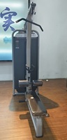 Machine à double fonction 2 en 1 Extension du dos à rangée basse Machine d'exercice d'épaule Machine de gymnastique Lat PullDown Machine