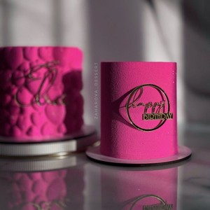 Decoración de Pastel Acrílica con Miel y Dulzura, Adorno Redondo y Cuadrado para Pastel de Cumpleaños, Estilo Moderno para Fiestas - Product Image 2