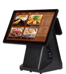 15.6'' Self Ordering Kiosk <b>Printer</b> 40mm QR <b>Scanner</b> All in One Pos Terminal Payment Kiosk Supermarket Shop - Product Image 1