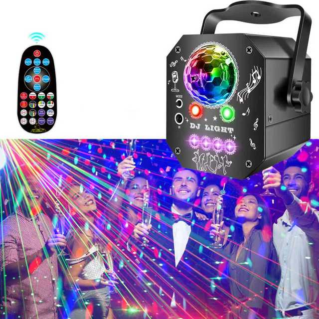 New Arrival RGB Mini Laser Stage Lighting Disco Laser Projector with 96 Patterns - Perfect for Bars and Clubs
