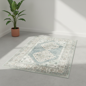 <span class=keywords><strong>Tapis</strong></span> vintage pour <span class=keywords><strong>salon</strong></span> de coiffure et chambre à coucher, lavable, antidérapant - Product Image 3