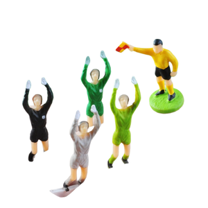 โมเดลจำลองนักฟุตบอลขนาด 1:50  แบบจำลองนักกีฬา  งานฝีมือ  ฟิกเกอร์สีสันสดใส  ฉากจำลอง - Product Image 5