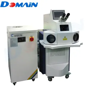 YAG cincin Laser serat Laser 100W portabel, anting-anting cincin perak emas las, mesin las logam Titanium solder