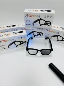 AIMB-G2 Pro AI Smart Camera Glasses 8MP 1080P Video WiFi Gemini ChatGPT Translation Voice Control Touch Swipe - Product Image 2