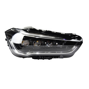 Para <span class=keywords><strong>BMW</strong></span> <span class=keywords><strong>X1</strong></span> F48 F49 2016-2019 actualización accesorios de alta configuración lámparas delanteras de coche LED Auto proyector 4 lentes conjunto de Faros - Product Image 1