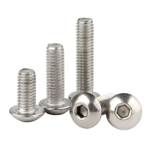 INOX-perno de cabeza de botón hexagonal, acero inoxidable SS304 SS316 SUS304 SUS316 A2 A4, <span class=keywords><strong>DIN7380</strong></span> - Product Image 4