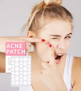 Personalizzazione private label per la cura del viso anti-infezione correttore anti-acne spot trattamento anti acne patch per gli uomini