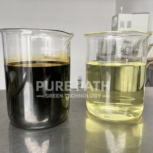 Purebath limbah ban dan plastik pyrololysis minyak daur ulang untuk Diesel distilasi tanaman dengan sistem kontrol PLC - Product Image 6