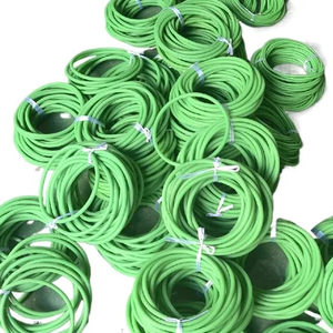 Sabuk transmisi standar sabuk konveyor Polyurethane hijau/hitam bulat penggerak Pu Industri - Product Image 2