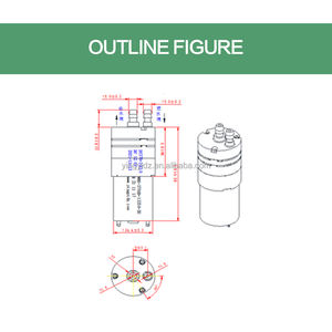 Pompe à courant continu de Circulation à membrane/mini pompe à <span class=keywords><strong>eau</strong></span> 3V/petite pompe - Product Image 5