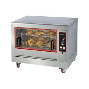 Nhà Máy Giá Thép Không Gỉ Thương Mại Điện Gà Rotisseries Nướng Để Bán