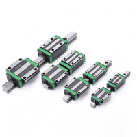 Nouveau rail de guidage HGH/HGW15 20 25 30 35 45CA, glissière domestique en acier inoxydable plaqué argent pour bloc de roulement CNC