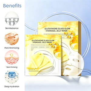 Masque Gel au Collagène Exfoliant Doux Acide Lactique Adoucit la Kératine Niacinamide Estompe les Taches Inégales Multi-Peptides Masque Anti-Âge - Product Image 2