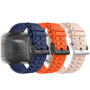 Cinturino sportivo di moda in Silicone per <span class=keywords><strong>Apple</strong></span> Ultra2 <span class=keywords><strong>Watch</strong></span> cinturino in Silicone 41/42/46 // 49/45mm braccialetto intelligente per IWatch 10/9/8/7/6/5 - Product Image 1