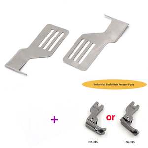 NOUVEAU Pièces détachées <span class=keywords><strong>pour</strong></span> machine à coudre Dark Line Of Pitfall <span class=keywords><strong>Baffle</strong></span> Iron Sheet Gauge With Presser Foot - Product Image 5