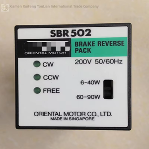 ชุดควบคุมมอเตอร์แบบย้อนกลับรุ่นใหม่ Sbr502 1 ชิ้น ของแท้ใหม่พร้อมส่ง ระบบอัตโนมัติทางอุตสาหกรรม ชุดควบคุม PLC สำหรับการเขียนโปรแกรม - Product Image 1