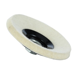 Disque <span class=keywords><strong>de</strong></span> tissu en <span class=keywords><strong>laine</strong></span> compressée polissage tampon <span class=keywords><strong>de</strong></span> roue en feutre avec filetage M14 parfait pour le nettoyage des projets <span class=keywords><strong>de</strong></span> ponçage <span class=keywords><strong>de</strong></span> polissage - Product Image 6