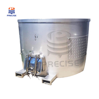 Fournisseurs de cuves de fermentation portatives de fermenteur de support de canal de fourche en acier inoxydable 3000L personnalisé