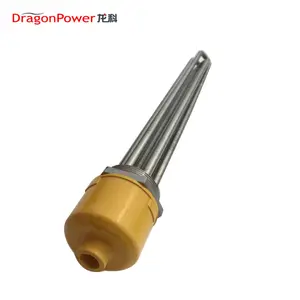 15kw stainless steel industrial flange electric oil heating element boiler water immersion heater