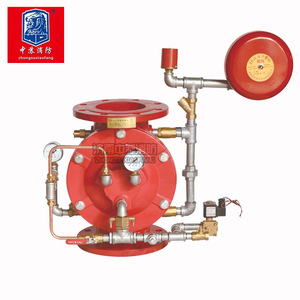 Vanne de régulation d'eau de pluie Zhongsuxiaofang DN65 80 200 250 300 Type diaphragme Protection incendie - Product Image 1