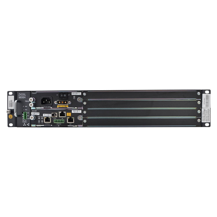 DSLAM 9806H Mini IP ZTE ZXDSL 2U FTTB for VDSL, ADSL, SHDSL with