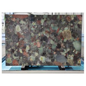 Marmo Naturale Breccia di Parigi, <span class=keywords><strong>Pietra</strong></span> Scura di Lusso con Venature Multicolore per Pareti Decorative e Piani di Lavoro - Product Image 4