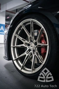 Cerchi Forgiati 722Auto con Design Profondamente Concavo, <span class=keywords><strong>16</strong></span> 17 18 19 20 21 22 23 Pollici, 5X112 5X114.3 5X120, Cerchioni Forgiati per Auto di Lusso e da Corsa - Product Image 2