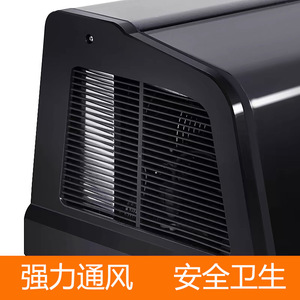 Commercial Refrigerated Display Case For Sushi And Salmon With Glass Door Led Lighting Adjustable Shelves Auto Defrost - Product Image 2