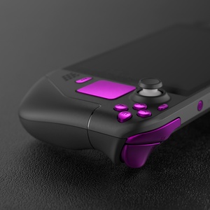 Extremerate ปุ่มเต็มชุดสำหรับคอนโซล LCD Steam Deck อุปกรณ์เสริมสำหรับเล่นเกมสีม่วง - Product Image 3