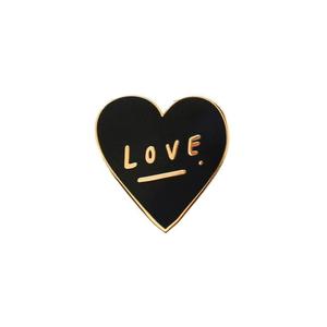 Logotipo personalizado Fans Música <span class=keywords><strong>Corazón</strong></span> Flores Forma Conmemorativo Esmalte Pin - Product Image 4