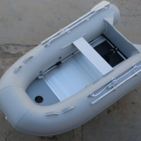 Bateau pneumatique de haute qualité en aluminium, radeau de sauvetage gonflable, bateau pneumatique en caoutchouc