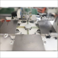 Nueva Impresora de Pantalla Automática Meichao de 4 Estaciones con Carrusel, 300x500mm, para Impresión de Etiquetas de Pulseras de Silicona, Secador UV de Alta Velocidad
