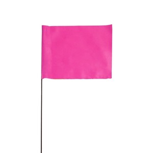 Bannière de signalisation réfléchissante haute visibilité orange avec logo personnalisé, 4*5 pouces, pour pelouse, paysage, chantier, marquage de chantier, piquet de marquage - Product Image 6