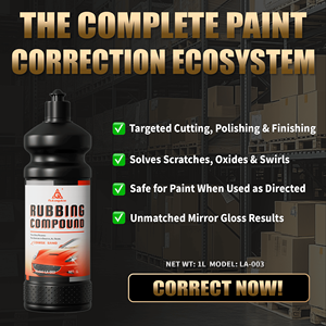 Composé <span class=keywords><strong>de</strong></span> polissage ultra-fin premium, éliminateur <span class=keywords><strong>de</strong></span> rayures et <span class=keywords><strong>de</strong></span> tourbillons, brillance miroir, correction <span class=keywords><strong>de</strong></span> peinture automobile, préparation métallique, cire <span class=keywords><strong>de</strong></span> finition anti-rayures - Product Image 5