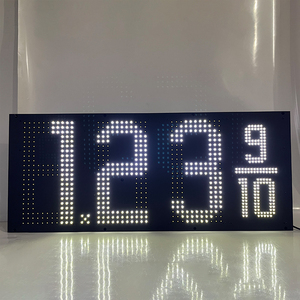 Panneau d'affichage électronique LED personnalisé pour prix de carburant, étanche IP65, 9 pouces, pour station-service extérieure - Product Image 4