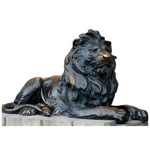 Famoso bronce antiguo <span class=keywords><strong>HSBC</strong></span> estatua de León de Banco de puerta - Product Image 1