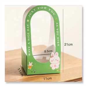 Boîte d'emballage personnalisée pour gobelet <span class=keywords><strong>de</strong></span> thé au <span class=keywords><strong>lait</strong></span> Boîte d'emballage pour boissons maison Spécifications <span class=keywords><strong>de</strong></span> la feuille Boîte à emporter pour café Boîte à main - Product Image 5