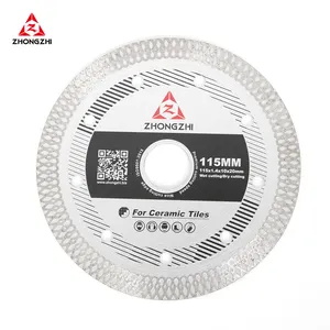 Kim cương gạch lưỡi cưa-4 inch (105mm) Đĩa cắt cho sứ gốm gạch đá cẩm thạch Granite thạch anh ARBOR